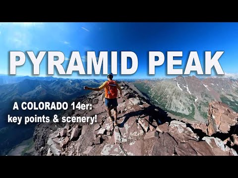 Pyramid Peak: A Colorado 14,000' (4275m) Mountain: Standard Route Guide: Sage Canaday Running