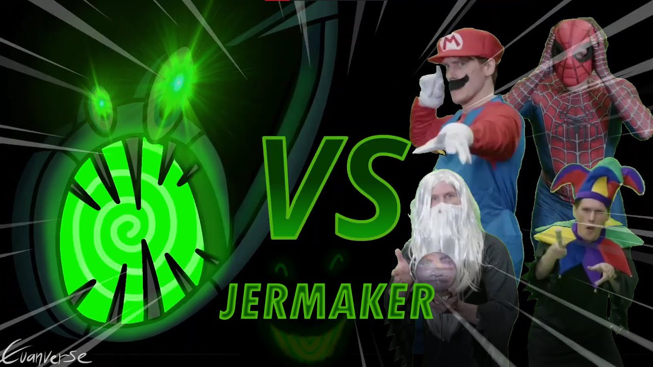 JermRPG - VS JERMAKER v9.8.5 Final Boss and Ending HD [Jerma Green Screen]