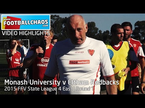 2015 FFV Rd 01 - Monash University v Eltham Redbacks