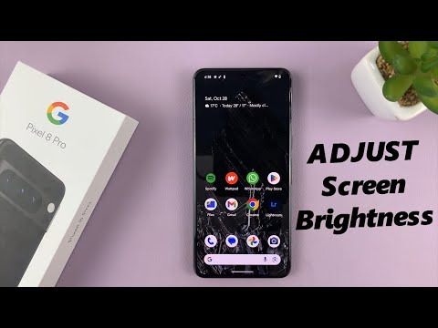 How To Change Screen Brightness On Google Pixel 8 / Pixel 8 Pro