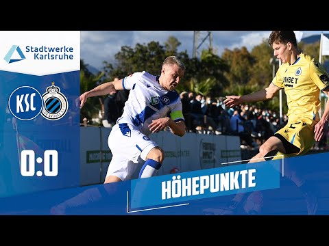 Testspiel Höhepunkte KSC - FC Brügge