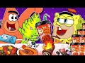 KOREAN Convenience Store Food Mukbang Pororo TTeokbokki Mukbang SPONGEBOB ANIMATION SLIME C