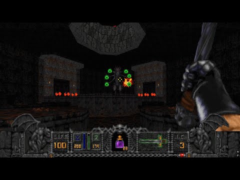 Hexen: Vestiges of Grandeur - Korax Boss Fight and Ending