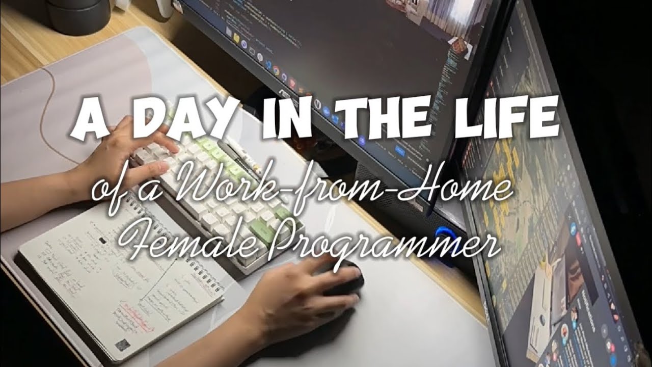 A DAY IN THE LIFE OF A WFH FEMALE PROGRAMMER 🌐 #euphydev