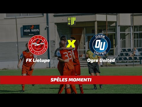 FK Lielupe - Ogre United | Spēles momenti