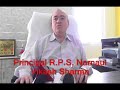 Haryana Diwas R P S Principal Vikash Sharma
