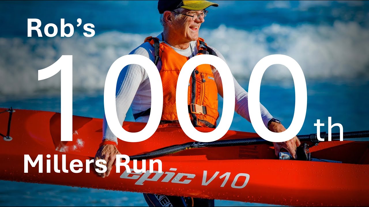 SURFSKI: Rob Mousley's 1000th Millers Run !