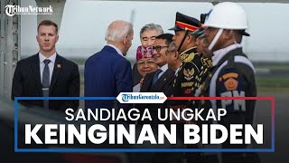 Sandiaga Uno Ungkap Keinginan Joe Biden saat Temani Kepulangannya: Beliau Tidak Ingin Pulang
