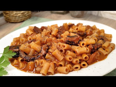 Μελωμένο Χταπόδι με Κοφτό Μακαρονάκι! 👌💯 Νηστίσιμο και πεντανόστιμο!