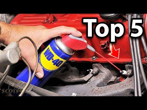 Top 5 Uses of WD40 in Your Car (Life Hacks)