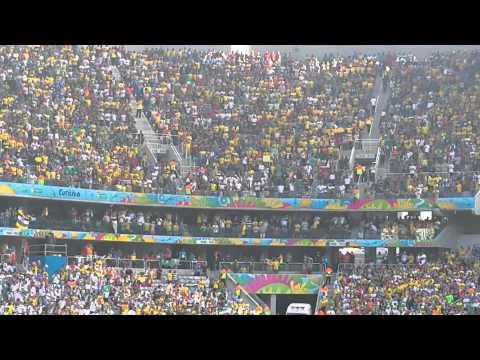 Nigeria national anthem. Iran vs. Nigeria. 2014 World Cup