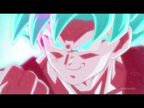Dragonball Super: Kaioken X10 SSJ Blue Goku Vs Hit (English Dub)