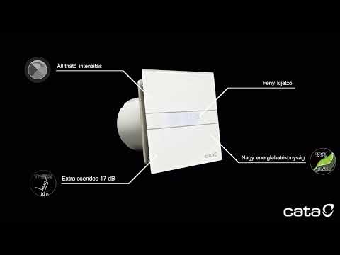 Cata E-100GTH Axiális háztartási ventilátor páraérzékelővel