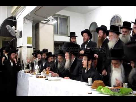 Bar Mitzvah Of Modzitzer Rebbe's Grandson - Teves 5773