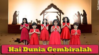 Download lagu HAI DUNIA GEMBIRALAH_Lagu Natal dan gerakan sekolah minggu mp3