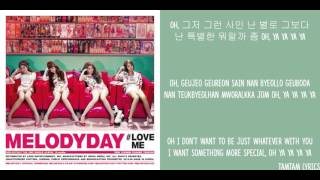 LoveMe - Melody Day Lyrics [Han,Rom,Eng]