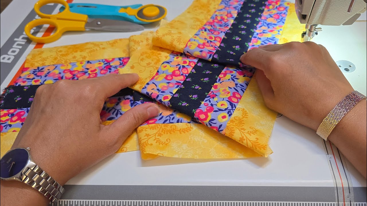 3 quilt patterns just with one cut!! You will try ut after watching this video 😍