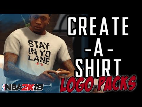 NBA 2K18 - Logo Pack for Custom T-Shirt creation (ALL consoles!)