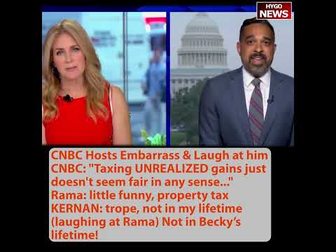 Kamala get 'police officers out of schools'; CNBC Hosts Embarrass & Laugh at taxing unrealized gains
