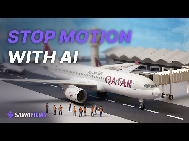 Stop Motion Paper Style Animation