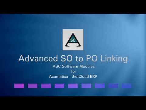 Advanced SO to PO Link Module Video