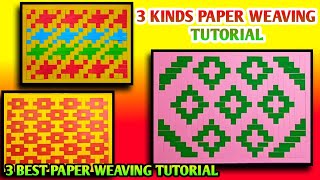 Paper Weaving Tutorial Step-by-Step | Colorful and Easy Paper Weaving for All Ages