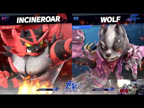 BSSP11 - iModerz (Wolf) Vs. MRW (Incineroar) - SSBU Losers Finals