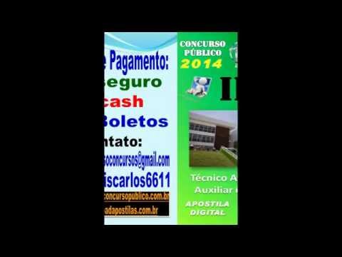 Apostila Concurso IFSC Tecnico Administrativo Auxiliar de Biblioteca 2014