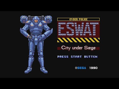 20 Mins Of...ESWAT - City Under Siege Intro (US/Genesis)