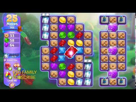 LEVEL 80 Willy Wonka’s Sweet Adventure NEW Zynga chocolate match 3 game बच्चे