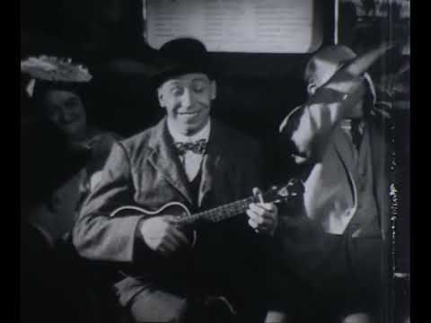 9.5mm Sound Clip - Pathe Vox Review No1 - George Formby - Riding in the T.T. Races