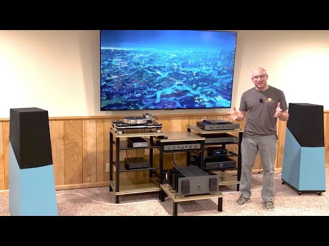 Vintage-Audio-Stack der Klasse A von Krell, hergestellt von Orangeville Audio: KSA-150, KBL, KPE,...