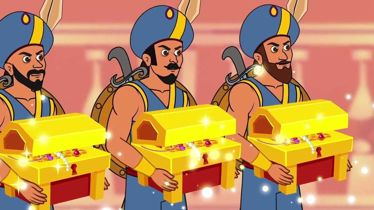 Aladdin e a Lâmpada Maravilhosa | Serie  Episodio 1&2 | Desenho Animado com @OsAmiguinhosTV