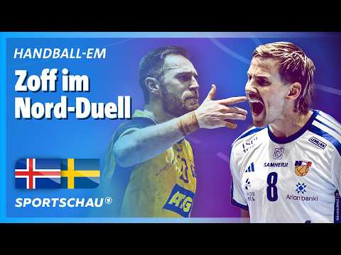 Island - Schweden Highlights | Handball-EM 2026 | Sportschau
