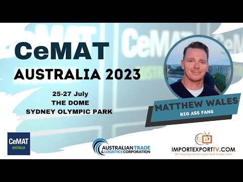 Matthew Wales at CEMAT Australia 2023