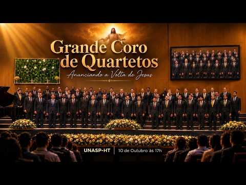 Culto Adventista | Grande Coro de Quartetos | "Anunciando a Volta de Jesus" | Igreja UNASP HT