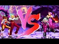 King Tia Langray VS Morrigan Lilith Aensland Mugen KOF VS Darkstalkers