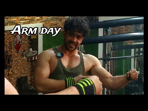 Winter Bulk Day 1-Arm day #weights #aesthetics #muscle