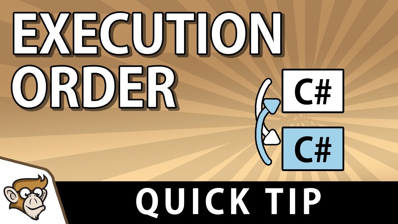 Quick Tip: Script Execution Order (Unity Tutorial)