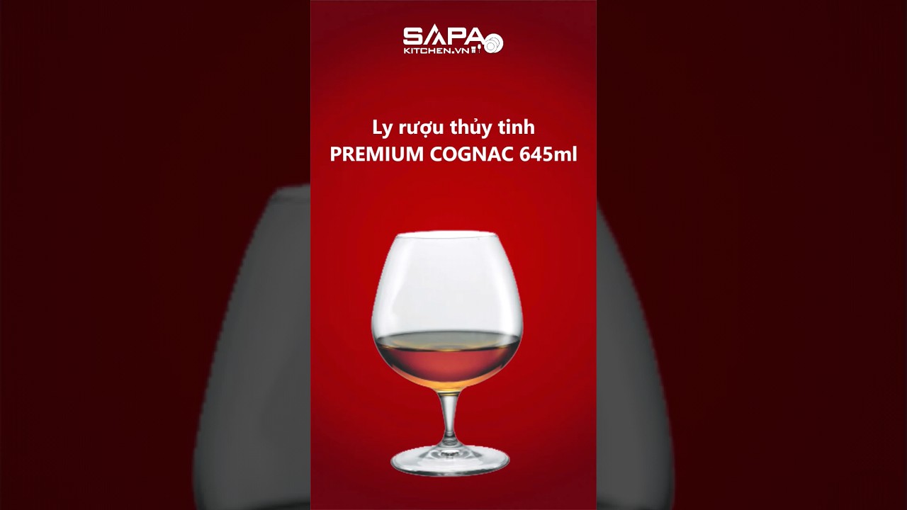 Ly rượu thủy tinh Premium Cognac 64.5 cl