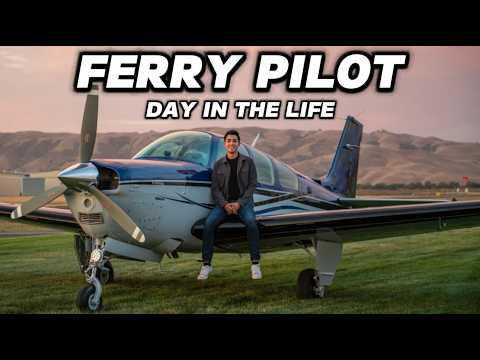 Day in a Life of an Airplane Ferry Pilot!