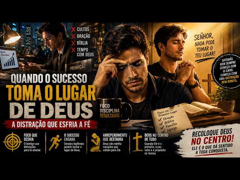 A distração que tirou Deus do centro!