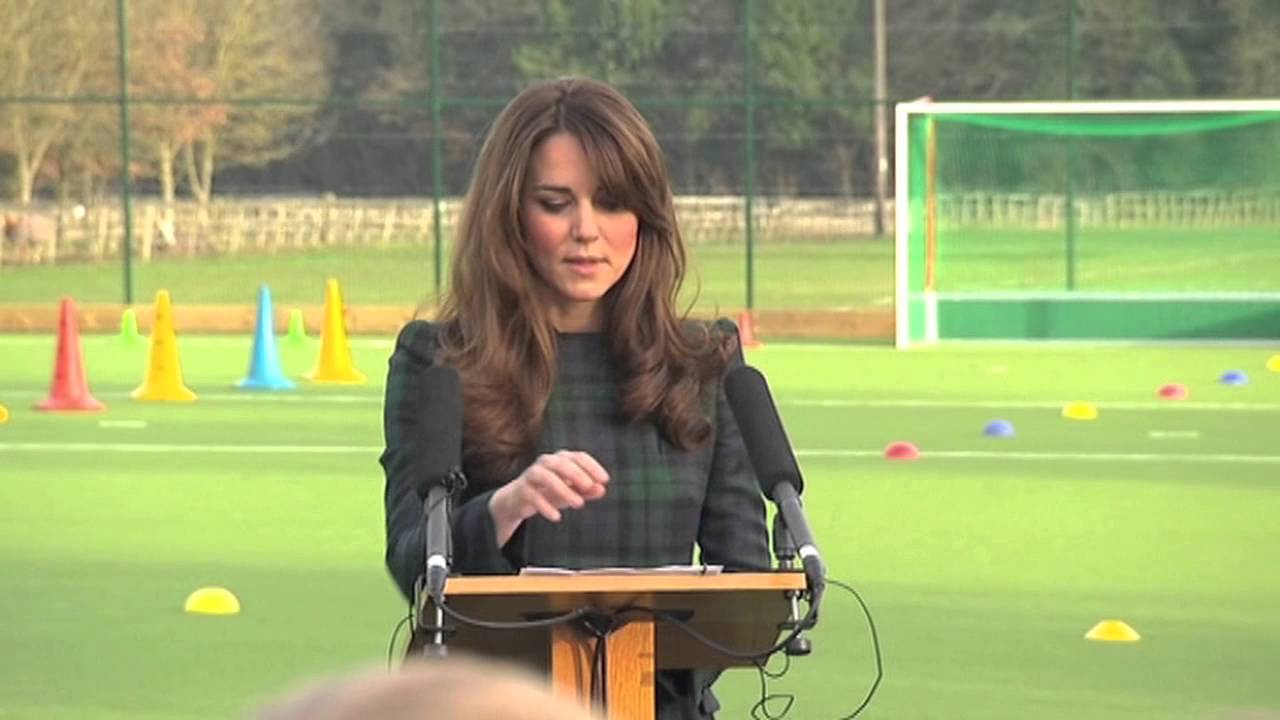 Kate Middleton St Andrew's School speech - YouTube