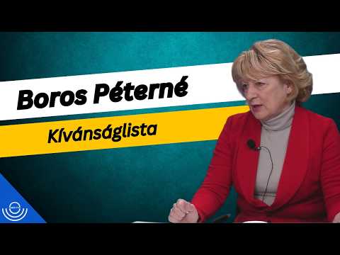 Pirkadat: Boros Péterné – Kívánságlista
