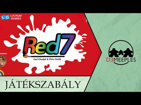 JÁTÉKSZABÁLY: RED7 - d3meeples