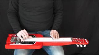 Video thumbnail for Airline Lap Steel Demo by Chris T Eaton