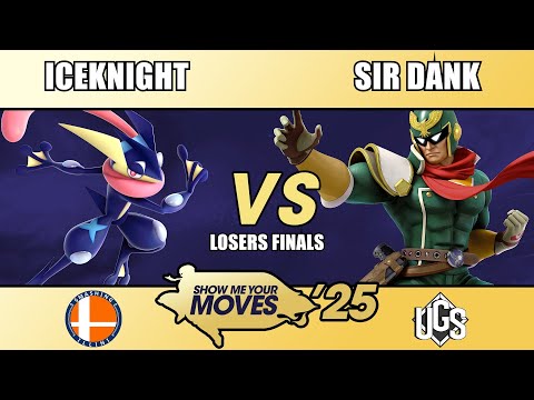 Show Me Your Moves 25 - Losers Finals - Iceknight(Greninja) Vs. Sir Dank(Captain Falcon)