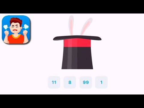 Easy Game Level 54 How many rabbits are there in the hat?