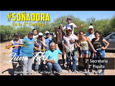 HIP. "TALVA" (Olta L.R.) - 16/11/2019 - SOÑADORA, SECRETARIA Y PIQUITO.