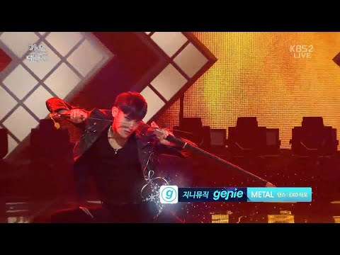 1080p 141226 EXO TAO Metal Song + Dance battle @ KBS Gayo Daechukje